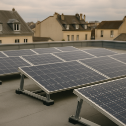Coût des panneaux solaires bifaciaux pour toiture plate