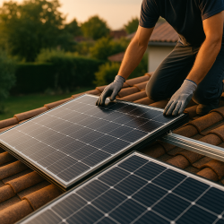 Installation panneau photovoltaïque dans le Val-de-Marne